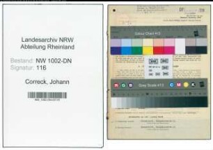 Entnazifizierung Johann Correck, geb. 29.01.1894 (Gaertner)