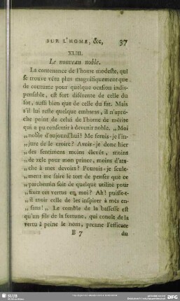 XLIII. Le nouveau noble