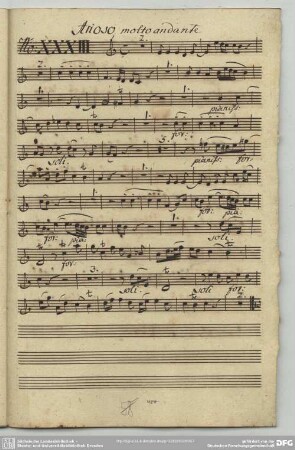 33. Anonymus, Arioso, C-Dur