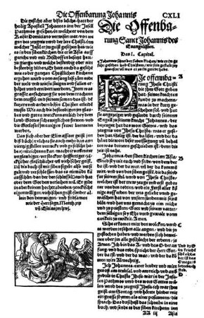 Die Offenbarung Sanct Johannis des Euangelisten