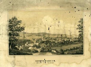 Eichtersheim aufgenommen von der Süd-Ostseite