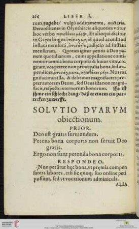 Solvtio Dvarvm obiectionum