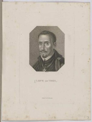 Bildnis des Lope de Vega