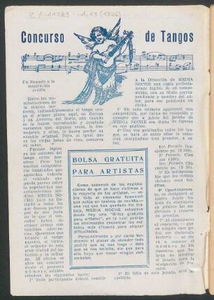 Concurso de tangos : Un llamado a la inspiración criolla