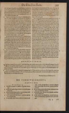 De Fideiussoribus. Caput XIII.