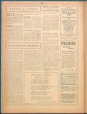 "El desfalcador de millones", novela, por E. G. Seeliger
