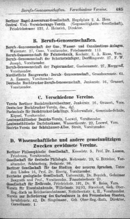 D. Wissenschaftliche und andere gemeinnützigen Zwecken gewidmete Vereine