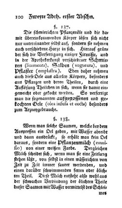 Pflanzenmilch, thierische Milch (§. 138-140)