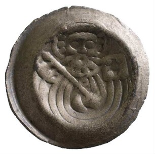 Münze, Matthiaspfennig, 15./16.Jh.