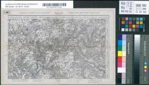 Karte von Frankreich 1:80.000. Gruppe II: Meaux 49 B. [Kartographische Abtheilung der Königl. Preuss. Landes-Aufnahme]