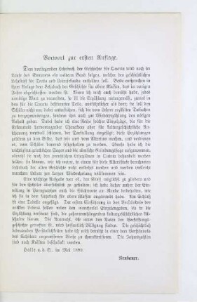 Vorwort zur ersten Auflage