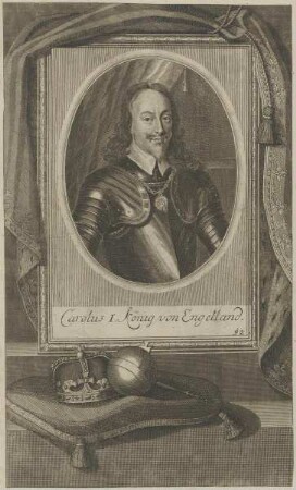 Bildnis des Carolus I., König von England