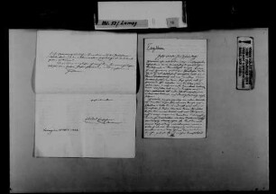 Schreiben von Eduard Engelhorn, Mannheim, an August Lamey: Bericht von einer Kreisversammlung.