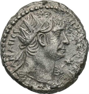 Trajan (98-117 n. Chr.): Alexandria / Ägypten, 116/117 n. Chr. – Tetradrachme