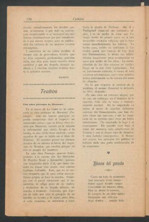 Teatros : Una obra póstuma de Massenet