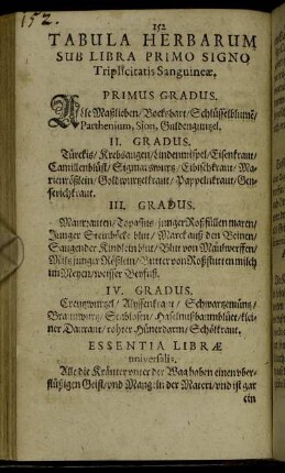 Tabula Herbarum [...]
