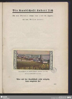 Werbebild "Stollwerck"