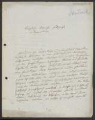 Brief von Ernst Gottlieb von Steudel an Regensburgische Botanische Gesellschaft