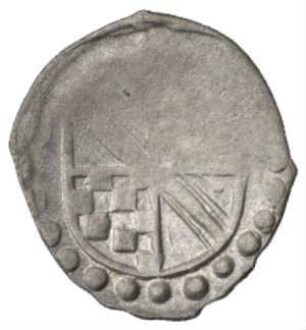 Münze, Pfennig (Schüsselpfennig), Pfennig (einseitig), 1536 - 1588