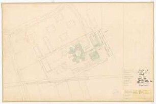 Grundschule Reinickendorf (heute: Reineke-Fuchs-Schule), Berlin-Reinickendorf: Baueingabe. Lageplan 1:500