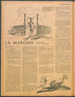 La maroma : Cuento gaucho por Julio Indarte