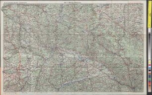 Wander- und Straßenkarte Bayer. Ostmark. Südblatt : Nürnberg-Passau ; Nürnberg, Regensburg, Passau, Landshut, Ingolstadt