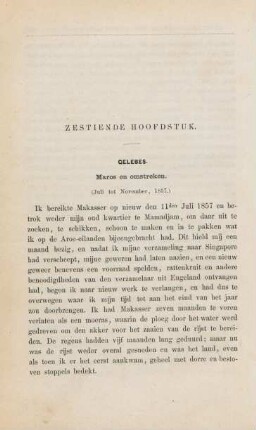 Zestiende hoofdstuk. Celebes. Maros en omstreken