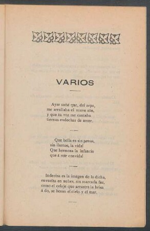 Varios