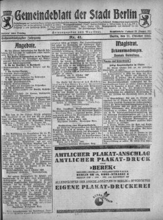1925,41: Nr. 41, 11. Oktober 1925