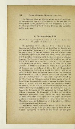 66. Das byzantinische Reich