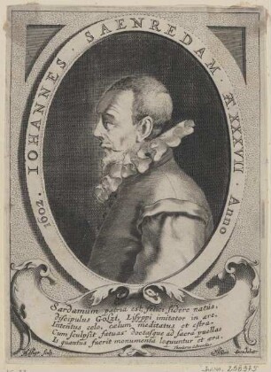 Bildnis des Iohannes Saenredam