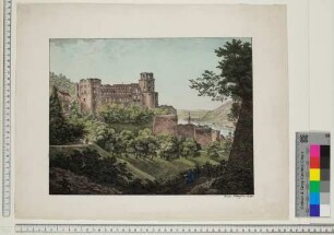 Das Heidelberger Schloss von Osten