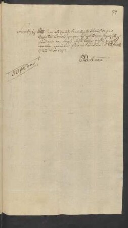 ... bewilligte Remission pro Quartal ... [den] 22. Nov. 1792.