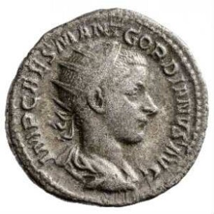 Münze, Antoninian, Januar - März? 240 n. Chr.