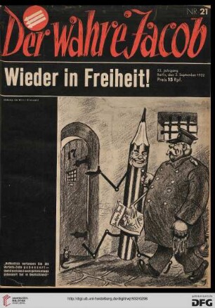 Nr. 21 (3. September 1932)