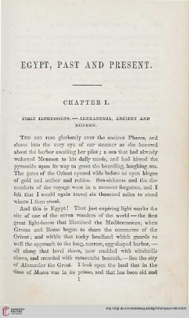 Chapter I: First impressions – Alexandria, ancient and modern