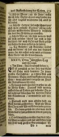XXXVI. Vom Jüngsten Tag und Gericht.