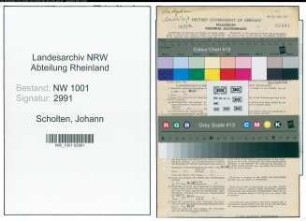 Entnazifizierung Johann Scholten, geb. 26.12.1907 (Landwirt)