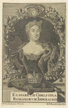 Bildnis der Elisabeth Christina Romanorvm Imperatrix