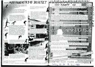 Flugschrift: Mariannenstr. 9-10 besetzt, 1989