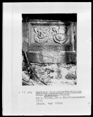 Wappenschilde der Familie von Rehen und von Holdingshausen