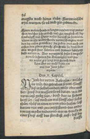 Einen wolriechenden/ langwerenden teig zumachen ... Das X. Capitel.