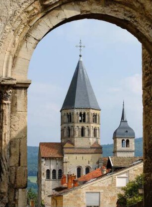Frankreich. Bourgogne. Saone et Loire. Cluny. Kirche Saint Pierre et Saint Paul. Cluny III. Romanisch