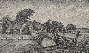 Gehöft hinterm Deich