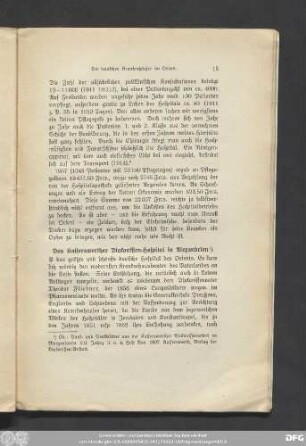 Das Kaiserswerther Diakonissen-Hospital in Alexandrien