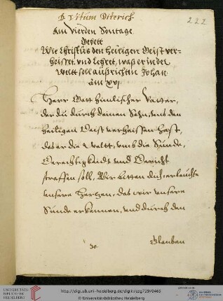 Gebete am vierten Sonntag nach Ostern