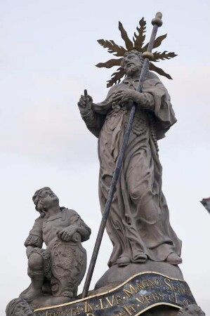 Johannisbrücke, Skulptur "Franz Xaver", Glatz, Polen