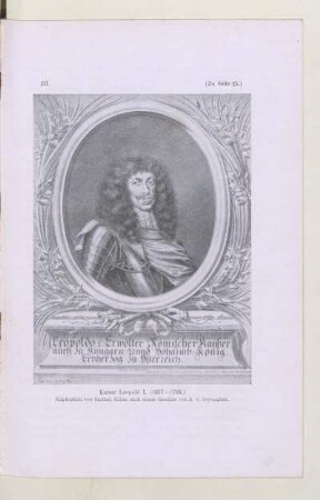 Kaiser Leopold I. (1657-1705)