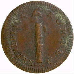 Münze, 2 Baiocchi, 1798