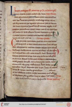 Hieronymus presbyter, Vita Senecae